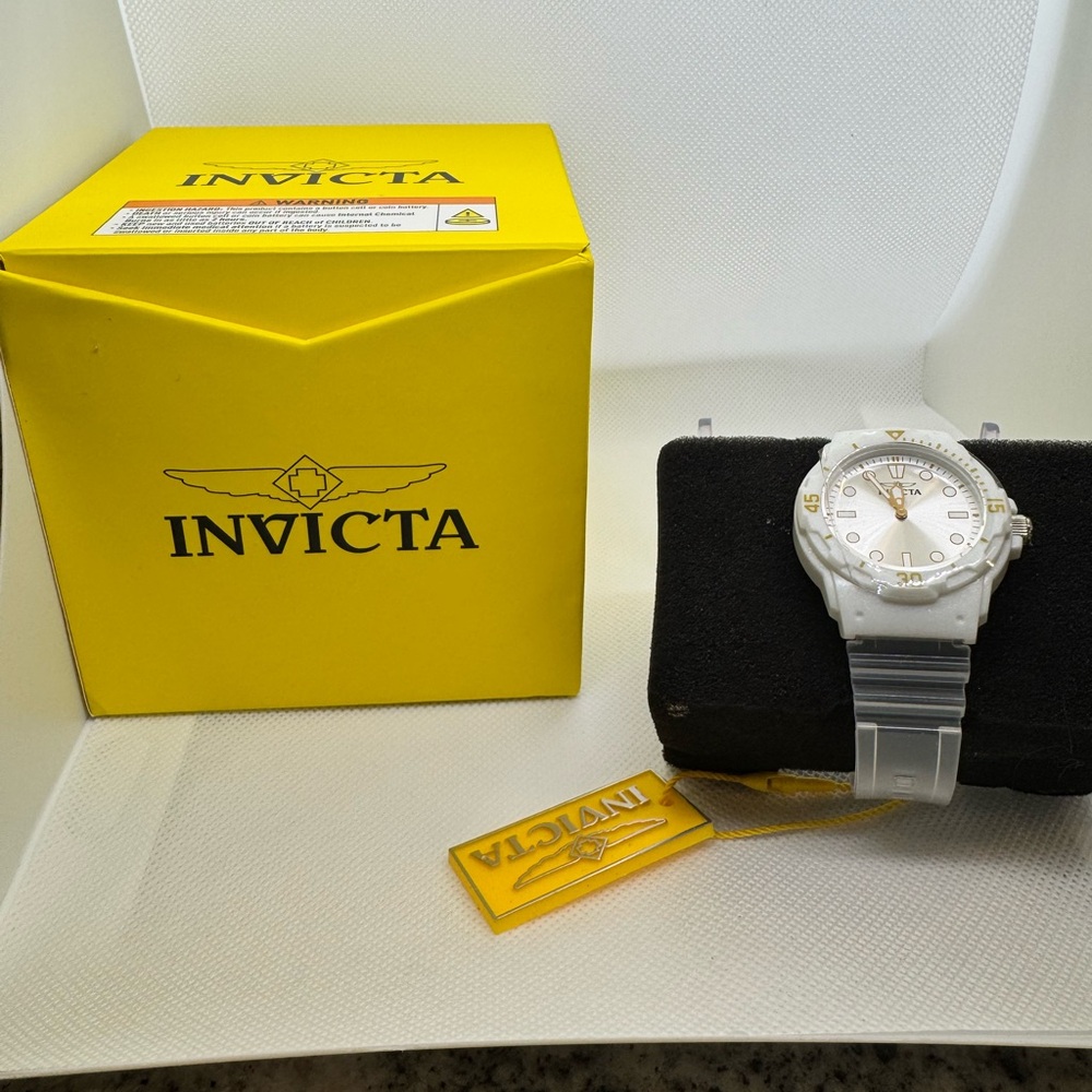 Invicta Silver and Gold Timepiece